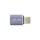 InLine USB4 Adapter, USB-C Stecker/Buchse, Aluminium, grau