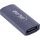 InLine USB4 Adapter, USB-C Buchse/Buchse, Aluminium, grau
