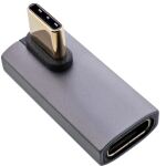 InLine USB4 Adapter, USB-C Stecker/Buchse vertikal rechts/links gewinkelt