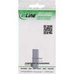InLine USB4 Adapter, USB-C Stecker/Buchse oben/unten gewinkelt, Alu, grau
