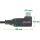InLine USB4 Kabel, USB-C, gewinkelt, PD 240 W, 8K60Hz, TPE, schwarz, 1,50 m
