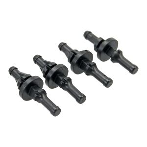 InLine Lüfter Entkopplung, für Lüfter aller Größen von 60 bis 120mm, 4er Pack