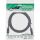 InLine FireWire Kabel, IEEE1394 6pol Stecker zu 9pol Stecker, schwarz, 3m