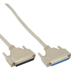 InLine Serielle Verlängerung, 37pol Stecker / Buchse, 1:1 belegt, 5m