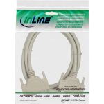 InLine Serielle Verlängerung, 37pol Stecker / Buchse, 1:1 belegt, 5m