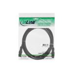 InLine FireWire Kabel, IEEE1394 9pol Stecker / Stecker, schwarz, 3m