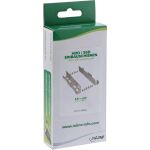 InLine HDD/SSD Einbauschienen, 2x 6,35cm (2,5") zu 8,89cm (3,5"), silber