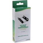 InLine HDD/SSD Einbauschienen, 6,35cm (2,5") zu 8,89cm (3,5"), schwarz