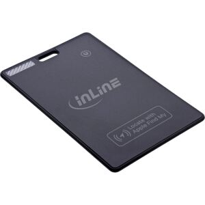 InLine Wallet Finder, smarte Karte für die Geldbörse, Qi-Aufladung,100mAh, IPX5