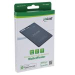 InLine Wallet Finder, smarte Karte für die Geldbörse, Qi-Aufladung,100mAh, IPX5
