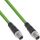 InLine Industrie Netzwerkkabel, M12 8pol X-kodiert St./St. Cat.6A PUR, 5m