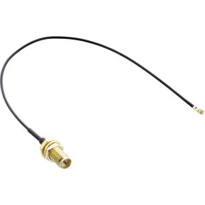 InLine WLAN Adapterkabel, R-SMA Buchse auf U.FL Stecker, 0,2m, für AVM FritzBox