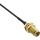 InLine WLAN Adapterkabel, R-SMA Buchse auf U.FL Stecker, 0,2m, für AVM FritzBox