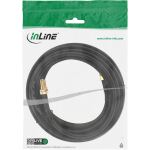 InLine WLAN Kabel, R-SMA-Stecker auf R-SMA-Kupplung, 10m