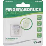 InLine USB Fingerabdruck Scanner, Windows Hello, USB-A