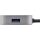 InLine USB Fingerabdruckscanner mit Hub, Windows Hello, 1,5 m, silber