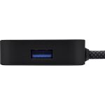 InLine USB Fingerabdruckscanner mit Hub, Windows Hello, 1,5 m, schwarz