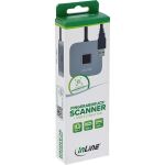 InLine USB Fingerabdruckscanner mit Hub, Windows Hello, 1,5 m, schwarz