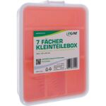 InLine Kleinteilebox, 7 Fächer, Abmessungen: 180x140x40mm, orange