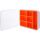 InLine Kleinteilebox, 7 Fächer, Abmessungen: 180x140x40mm, orange