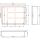InLine Kleinteilebox, 7 Fächer, Abmessungen: 180x140x40mm, orange
