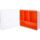 InLine Kleinteilebox, 4 Fächer, Abmessungen: 180x140x40mm, orange