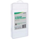 InLine Kleinteilebox, 5 Fächer, Abmessungen: 206x107x33mm, transparent