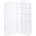 InLine Kleinteilebox, 10 Fächer, Abmessungen: 206x107x33mm, transparent