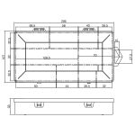 InLine Kleinteilebox, 10 Fächer, Abmessungen: 206x107x33mm, transparent