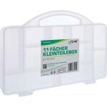 InLine Kleinteilebox, 11 Fächer, Abmessungen: 271x186x40mm, transparent