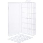 InLine Kleinteilebox, 18 Fächer, Abmessungen: 207x110x27mm, transparent