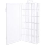 InLine Kleinteilebox, 18 Fächer, Abmessungen: 207x110x27mm, transparent