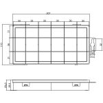 InLine Kleinteilebox, 18 Fächer, Abmessungen: 207x110x27mm, transparent