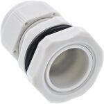 InLine Kabeldurchführung PG 7 Nylon IP68 3,5-6mm, grau, 10 Stück