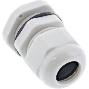 InLine Kabeldurchführung PG 9 Nylon IP68 4-8mm, grau, 10 Stück