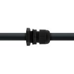 InLine Kabeldurchführung PG 13.5 Nylon IP68 6-12mm, schwarz, 10 Stück