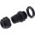 InLine Kabeldurchführung PG 13.5 Nylon IP68 6-12mm, schwarz, 10 Stück