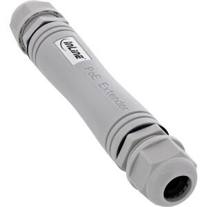 InLine PoE+ Extender, IP67 Outdoor, 1 Gb/s, 30 W, kaskadierbar
