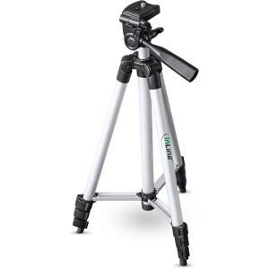 InLine Stativ für Digitalkameras und Videokameras, Aluminium, Höhe max. 1,30m