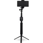 InLine Selfie Stick / Mini Handy Stativ, Bluetooth Funkauslöser, Teleskop