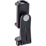 InLine Smartphone Halterung, 55–85mm, 1/4" Gewinde & Kaltschuh, schwarz