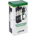 InLine Universalklemme, Smartphone Halterung, 60-95mm, 1/4-Zoll-Gewinde
