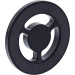 InLine Magnet-Halterung, MagSafe-kompatibel, 1/4"-Gewinde, Aluminium, schwarz