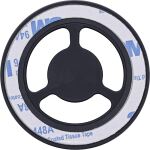 InLine Magnet-Halterung, MagSafe-kompatibel, 1/4"-Gewinde, Aluminium, schwarz