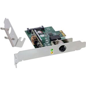 InLine Gigabit Netzwerkkarte, M12 x-kodiert, PCIe x1, 2.1, PoE+