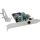 InLine Gigabit Netzwerkkarte, M12 x-kodiert, PCIe x1, 2.1, PoE+