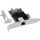 InLine Gigabit Netzwerkkarte, 1x RJ45 1 Gb/s, PCIe x1, PoE+