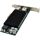 InLine Dual Gigabit Netzwerkkarte, 2x RJ45 1 Gb/s, PCIe x4, PoE+