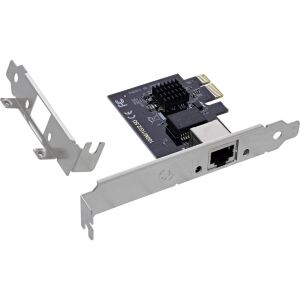 InLine 2,5-Gigabit Netzwerkkarte, 1x RJ45 2,5 Gb/s, PCIe x1