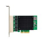 InLine Quad Netzwerkkarte, PCIe x4, 4-Port RJ45 2,5Gb/s, inkl. low profile